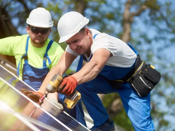 solar panel installation